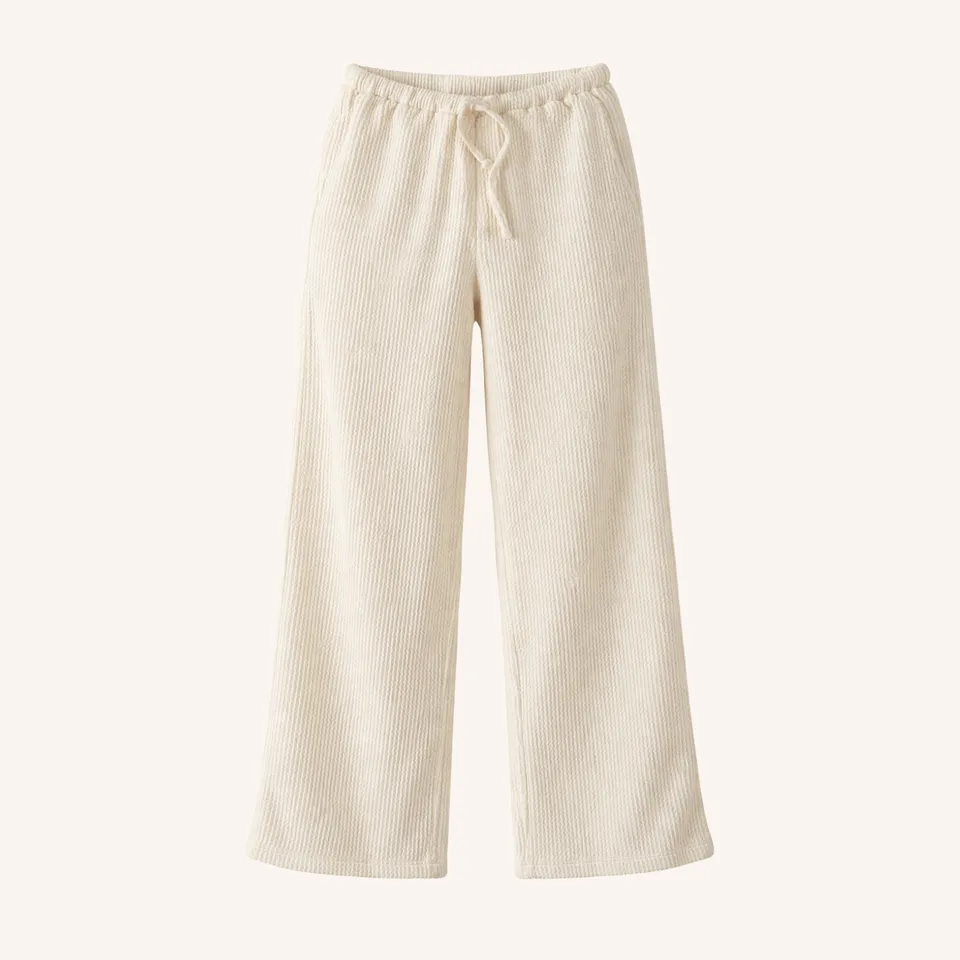Nordlicht Auri Jersey Hose Weit Natur Bio-Baumwolle