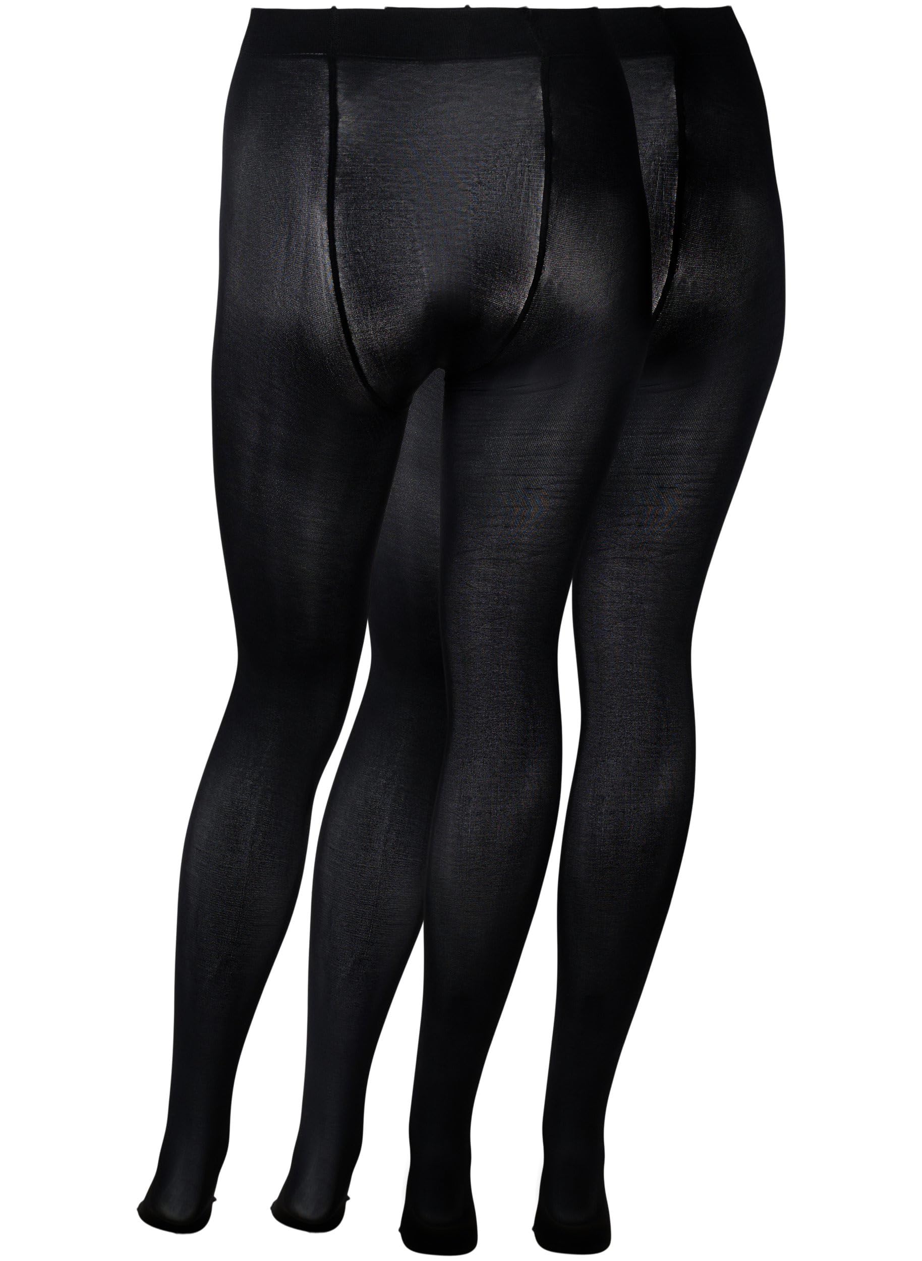 Zizzi Strumpfhose 100 DEN Damen 2er-Pack 42-46