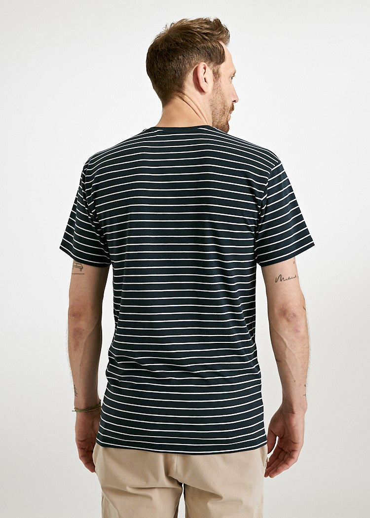 Wijld WoodShirt Timo Thin Stripes Herren T-Shirt
