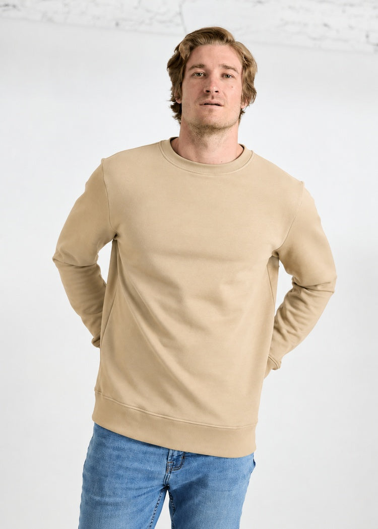 Wijld Till Sweater Pullover Herren Pebble Lyocell