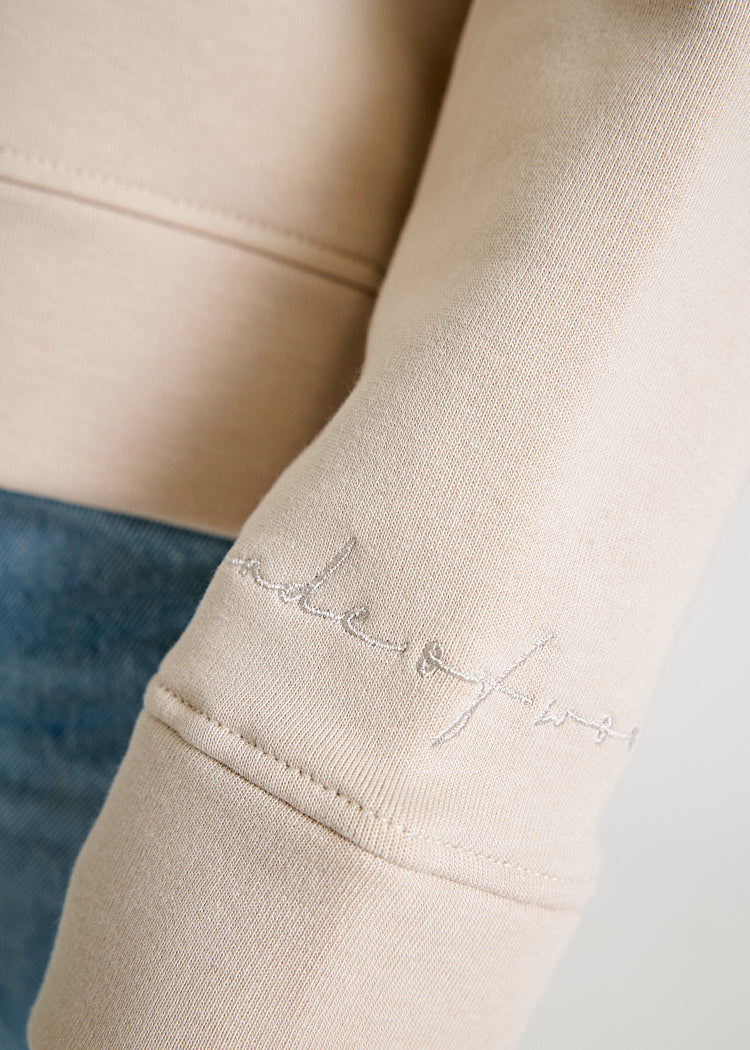 Wijld Ada Pumice Stone Damen Sweater V-Ausschnitt
