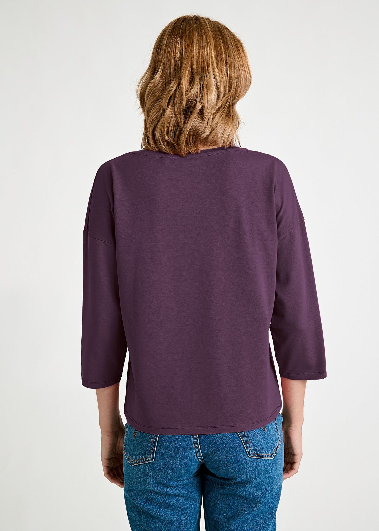 Wijld Christin Langarmshirt Damen Plum Perfect 3/4-Arm