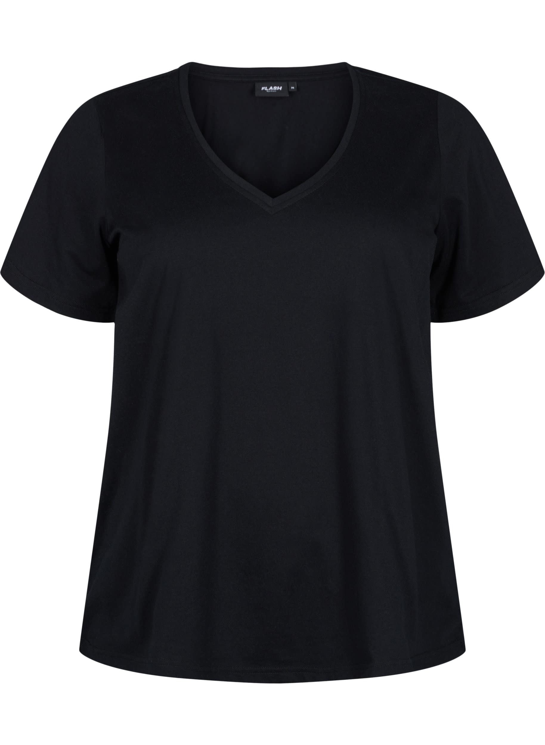 Flash by Zizzi T-Shirts & Tops T-Shirt 2er-Pack V-Ausschnitt
