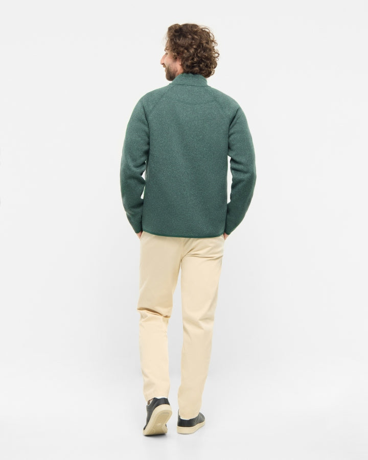 NIKIN TreeJacket Knitted Fleece Jacke Juniper Recycelt