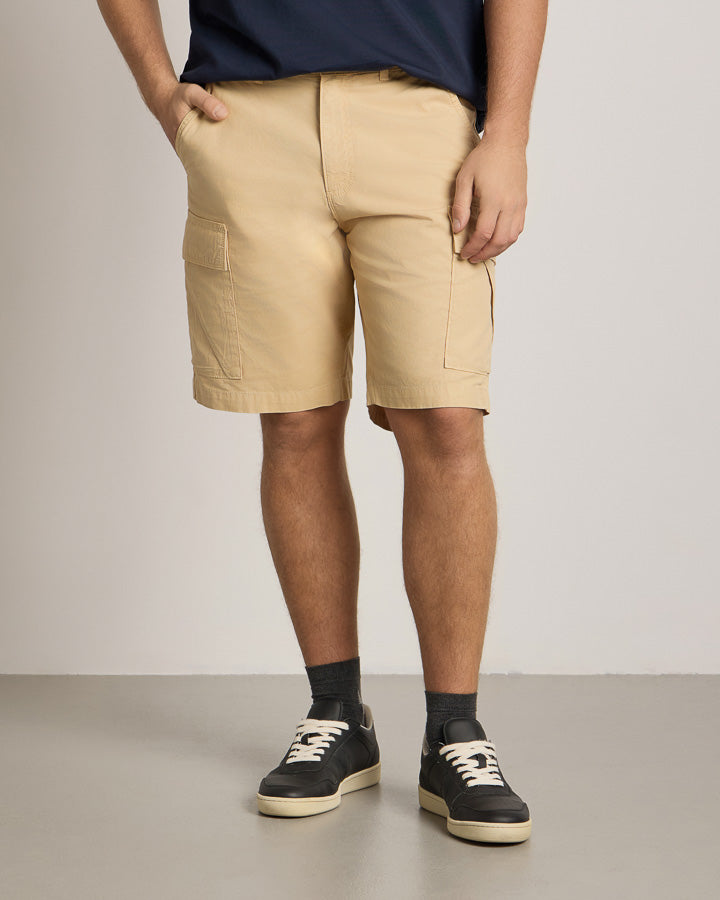 NIKIN TreeShorts Cargo Shorts Caramel Recycling-Baumwolle