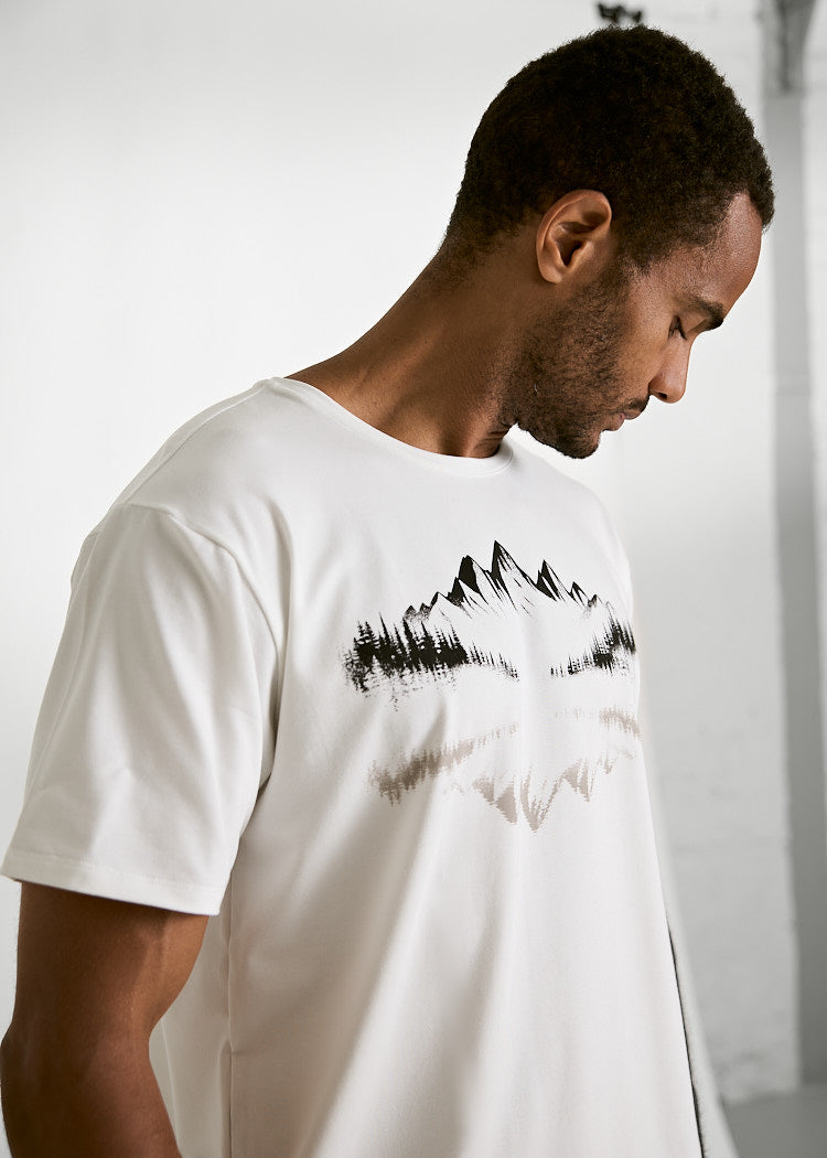 Wijld WoodShirt Timo Herren T-Shirt Quite Reflection Elasthan