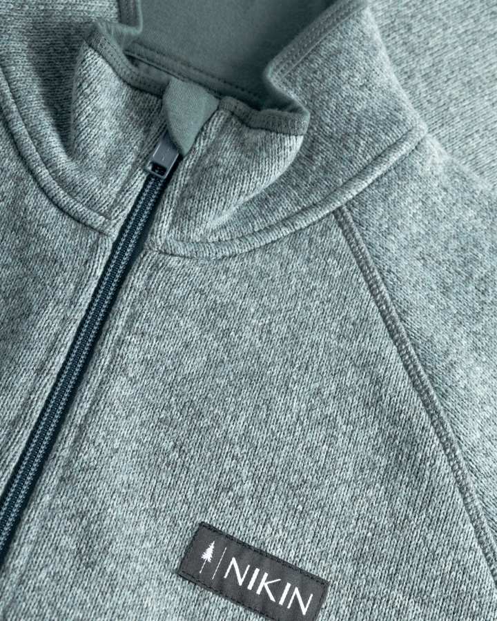 NIKIN TreeJacket Knitted Fleece Damenjacke Elemental Blue