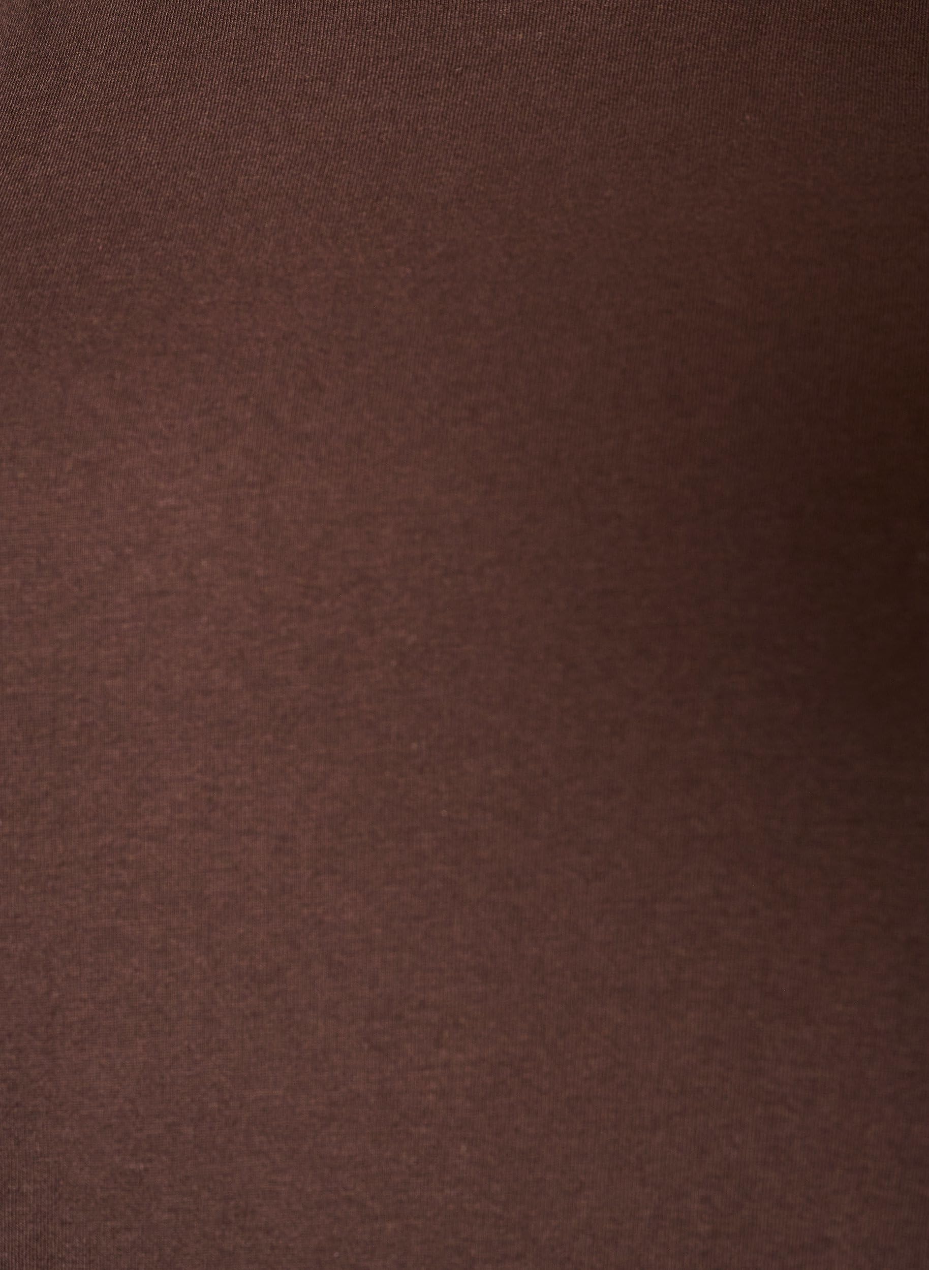 Zizzi T-Shirt Baumwollmix Rundhals Relaxed Fit Große Größen