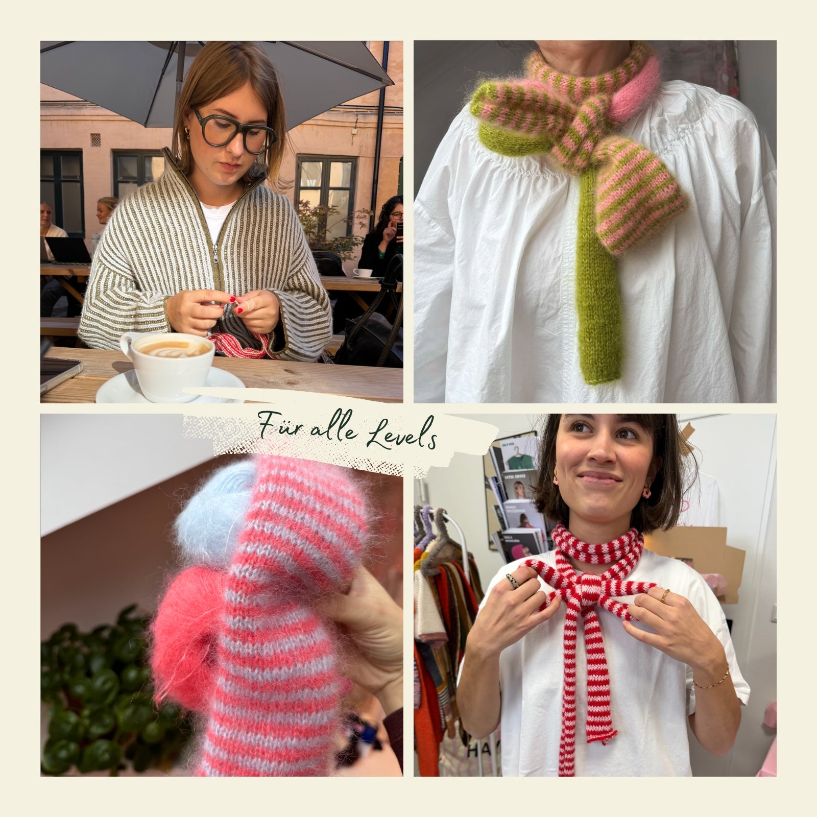 NORDLICHT Accessoires Strick-Workshop Tiny Scarf Hamburg 3h