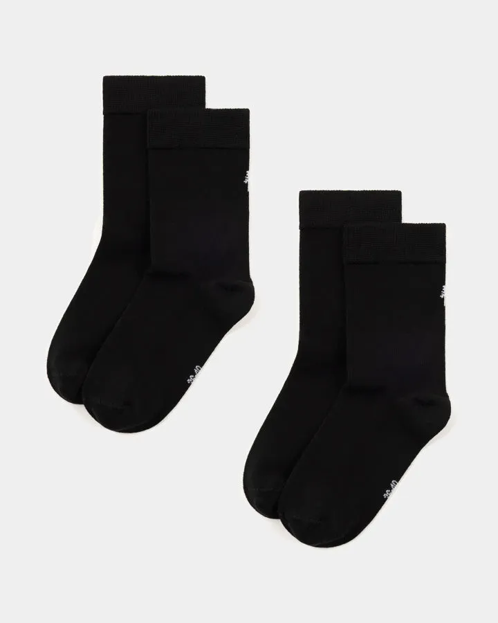 NIKIN TreeSocks Standard Plain Bundle Socken Black
