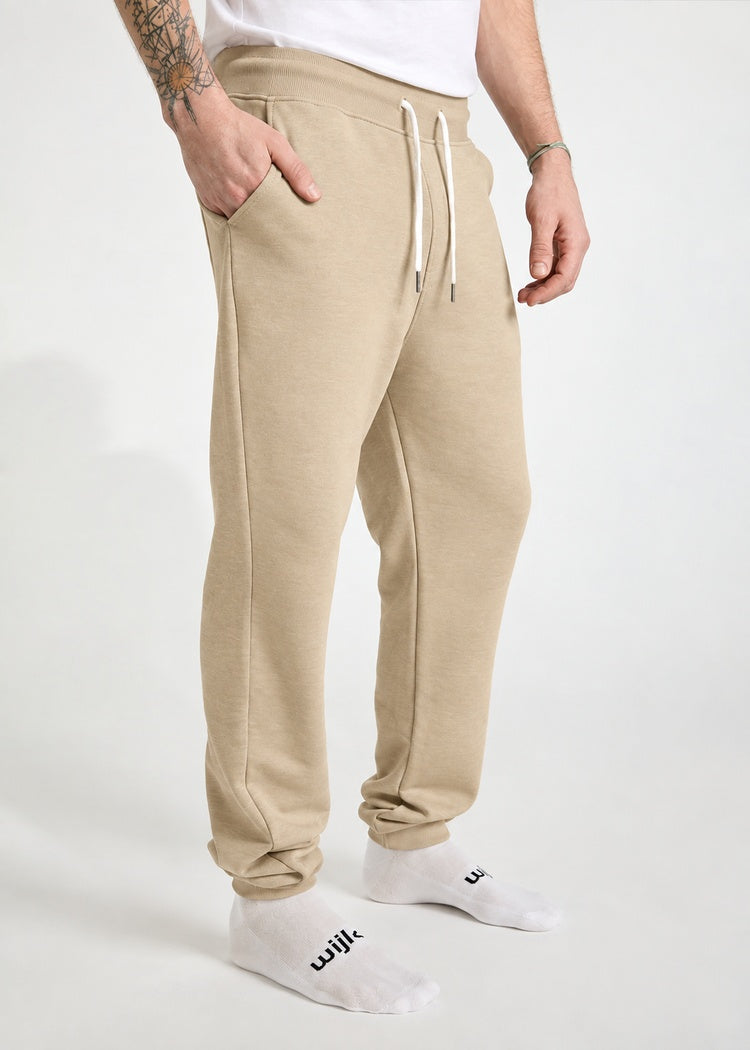 Wijld Theo Jogginghose Herren Pebble Bio-Baumwolle